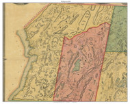 Phillipstown, New York 1854 Old Town Map Custom Print - Putnam Co.