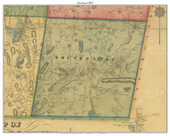 Southeast, New York 1854 Old Town Map Custom Print - Putnam Co.