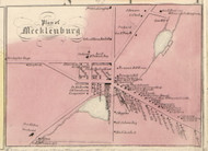 Mecklenburg, New York 1853 Old Town Map Custom Print - Tompkins Co.