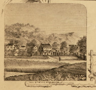 Res. of Wm. McKie, New York 1853 Old Town Map Custom Print - Washington Co.