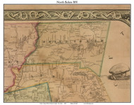 North Salem, New York 1851 Old Town Map Custom Print - Westchester Co.