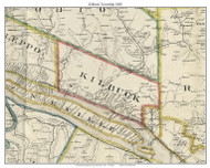 Kilbuck Township, Pennsylvania 1883 Old Town Map Custom Print - Allegheny Co.