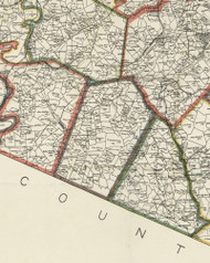 Bethel Township, Pennsylvania 1898 Old Town Map Custom Print - Allegheny Co.