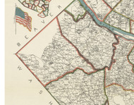 Findlay Township, Pennsylvania 1898 Old Town Map Custom Print - Allegheny Co.