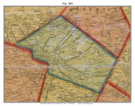 Pike Township, Pennsylvania 1860 Old Town Map Custom Print - Berks Co.