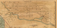 Emporium - Shippen Township, Pennsylvania 1870 Old Town Map Custom Print - Cameron Co.