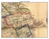 Tredyffrin Township, Pennsylvania 1860 Old Town Map Custom Print - Chester Co.