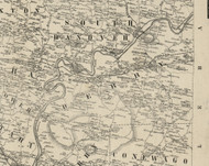 Derry Township, Pennsylvania 1858 Old Town Map Custom Print - Dauphin Co.