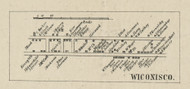 Wiconisco Village - Wiconisco Township, Pennsylvania 1858 Old Town Map Custom Print - Dauphin Co.