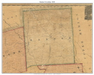 Radnor Township, Pennsylvania 1848 Old Town Map Custom Print - Delaware Co.