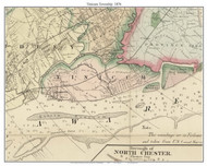 Tinicum Township, Pennsylvania 1876 Old Town Map Custom Print - Delaware Co.