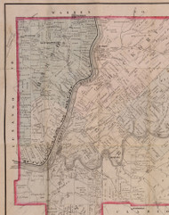 Harmony Township, Pennsylvania 1881 Old Town Map Custom Print - Forest Co.