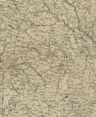 Centre Township, Pennsylvania 1897 Old Town Map Custom Print - Greene Co.
