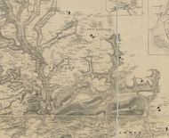 Hanover Township, Pennsylvania 1862 Old Town Map Custom Print - Lehigh Co.