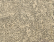 Lowhill Township, Pennsylvania 1862 Old Town Map Custom Print - Lehigh Co.