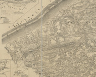 Lynn Township, Pennsylvania 1862 Old Town Map Custom Print - Lehigh Co.