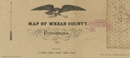 Towns on Source Map - McKean Co., Pennsylvania 1857 - NOT FOR SALE - McKean Co.
