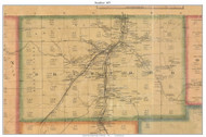 Bradford Township, Pennsylvania 1871 Old Town Map Custom Print - McKean Co.