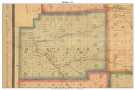 Hamilton Township, Pennsylvania 1871 Old Town Map Custom Print - McKean Co.