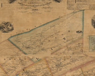 Armagh Township, Pennsylvania 1863 Old Town Map Custom Print - Mifflin Co.