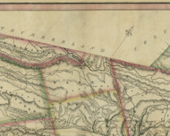 Barry Township, Pennsylvania 1830 Old Town Map Custom Print - Schuylkill Co.