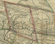 Schuykill Township, Pennsylvania 1830 Old Town Map Custom Print - Schuylkill Co.
