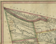 Upper Mahantango Township, Pennsylvania 1830 Old Town Map Custom Print - Schuylkill Co.