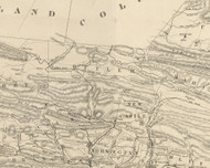 Butler Township, Pennsylvania 1855 Old Town Map Custom Print - Schuylkill Co.