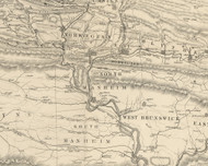 North Manheim Township, Pennsylvania 1855 Old Town Map Custom Print - Schuylkill Co.
