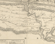 South Manheim Township, Pennsylvania 1855 Old Town Map Custom Print - Schuylkill Co.