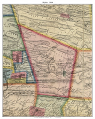 Blythe Township, Pennsylvania 1864 Old Town Map Custom Print - Schuylkill Co.