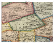 Foster Township, Pennsylvania 1864 Old Town Map Custom Print - Schuylkill Co.