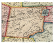 Schuylkill Township, Pennsylvania 1864 Old Town Map Custom Print - Schuylkill Co.