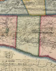 Washington Township, Pennsylvania 1864 Old Town Map Custom Print - Schuylkill Co.
