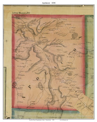 Apolacon Township, Pennsylvania 1858 Old Town Map Custom Print - Susquehanna Co.