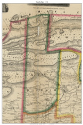 West Buffalo Township, Pennsylvania 1856 Old Town Map Custom Print - Union Co.