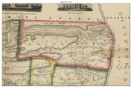 White Deer Township, Pennsylvania 1856 Old Town Map Custom Print - Union Co.
