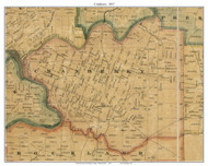Cranberry Township, Pennsylvania 1857 Old Town Map Custom Print - Venango Co.