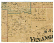 Pine Grove Township, Pennsylvania 1857 Old Town Map Custom Print - Venango Co.