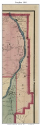 Corydon Township, Pennsylvania 1865 Old Town Map Custom Print - Warren Co. (Beers)
