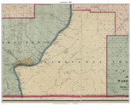 Limestone Township, Pennsylvania 1865 Old Town Map Custom Print - Warren Co. (Beers)