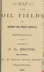 Title of Source Map - Warren Co., Pennsylvania 1882 - NOT FOR SALE - Warren Co.