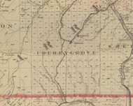 Cherry Grove Township, Pennsylvania 1882 Old Town Map Custom Print - Warren Co.