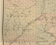 Eldred Township, Pennsylvania 1882 Old Town Map Custom Print - Warren Co.