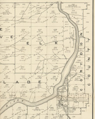 Corydon Township, Pennsylvania 1889 Old Map Custom Print - Warren Co.