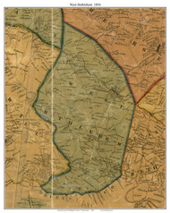 West Bethlehem Township, Pennsylvania 1856 Old Town Map Custom Print - Washington Co.