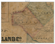 Burrell Township, Pennsylvania 1857 Old Town Map Custom Print - Westmoreland Co.