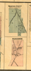 Park Ridge - Cook Co., Illinois 1886 Old Town Map Custom Print - Cook Co.