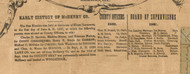 McHenry Co History & Officers - McHenry Co. , Illinois 1862 Old Town Map Custom Print - McHenry Co.