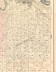 Mount Morency, Illinois 1896 Old Town Map Custom Print - Whiteside Co.